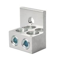 Bornes de connexion en alliage d'aluminium KS AU-500 pour installation électrique, bornes de câblage à couple élevé