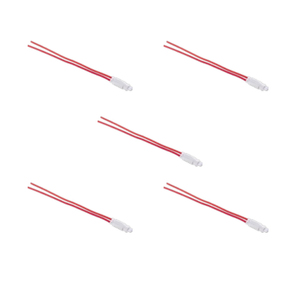 Gloca ชุดโคมไฟ LED สีแดง5ดวงขนาด0.5วัตต์220โวลต์ใช้ได้กับ matix และไฟแสดงสถานะซีรีส์การใช้ชีวิต - Product Image 1
