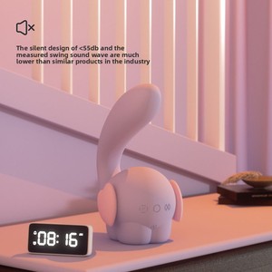Rose Elephant Air Pulse Tech Vibrator für Frauen - Luftimpuls-Stimulationsgerät |   10-Modus Wasserdichtes Persönliches Wellness-Gerät - Product Image 2