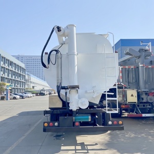 Camion de transport de fourrage en vrac de 26 tonnes, camion de livraison et de stockage d'aliments pour animaux et volailles, semi-remorque de 25 tonnes pour fourrage en vrac - Product Image 6