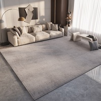 Minimalistischer Maschinengewebter Teppich mit Abstraktem Muster aus Mischmaterial für Wohnzimmer, Sofa, Couchtisch, Schlafzimmer, Bettvorleger; Hotels