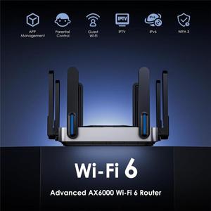เราเตอร์ WAVLINK WN592AX6 2.5G มัลติกิกพอร์ต ซีพียูควอดคอร์ <span class=keywords><strong>AX6000</strong></span> ดูอัลแบนด์ WiFi 6 รุ่นใหม่ - Product Image 3