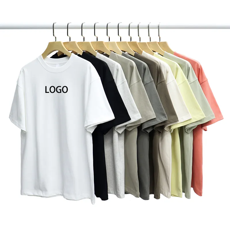 High Quality Customized Men's Short Sleeve 100% Cotton Fashion Casual O Neck Printed Logo Plus Size Men's T-Shirt
