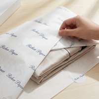 Papier de soie imprimé personnalisé résistant à l'humidité pour l'emballage de bougies de luxe, de savons et de produits artisanaux