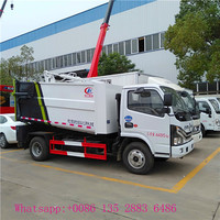 Mini compacteur de 3 tonnes petit camion à ordures pour la vente