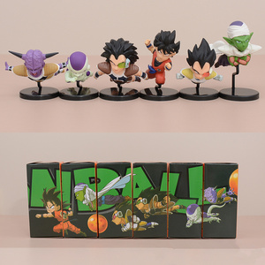 6 unids/set 6 estilos estatuilla de Manga WCF 30 aniversario Dragón Volador <span class=keywords><strong>Goku</strong></span> Buu Vegeta Cell Piccolo PVC Anime figuras muñecas Juguetes - Product Image 2
