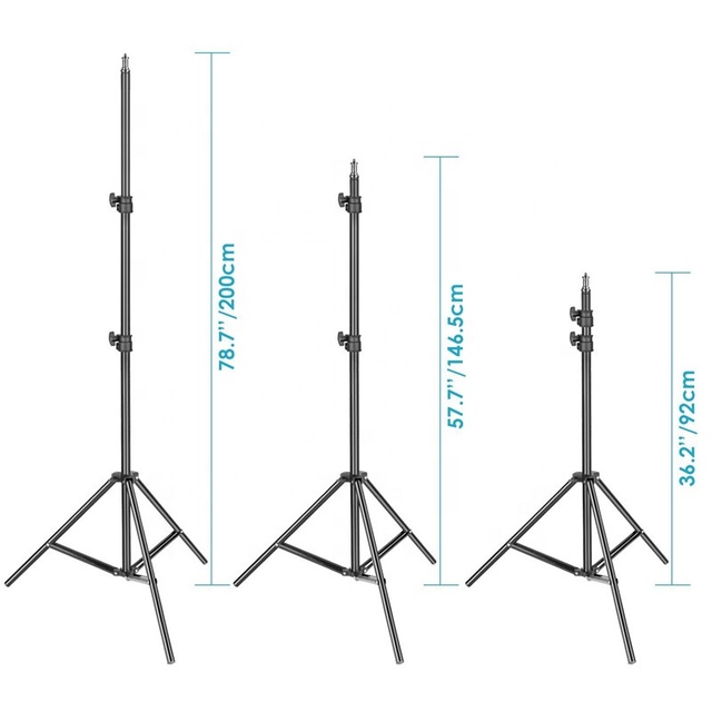 Shenzhen Censreal Aluminum Camera Studio Video Light Tripod Stand 98cm for Ring Light