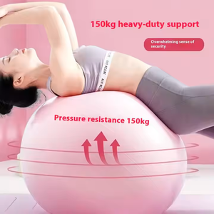 <span class=keywords><strong>Pelota</strong></span> de ejercicio de PVC <span class=keywords><strong>para</strong></span> fitness de 55cm <span class=keywords><strong>para</strong></span> gimnasio en casa, equilibrio y terapia de yoga <span class=keywords><strong>para</strong></span> embarazo y rehabilitación física - Product Image 4