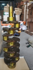 Pièces OEM SW651 SW651-1 Pièces de moteur d'excavatrice W04D Vilebrequin - Product Image 2
