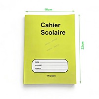 Cahiers d'exercices et cahiers de notes éducatifs reliés, fabriqués en Chine, imprimés sur mesure pour l'apprentissage des élèves