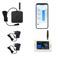 Capteur de niveau de liquide à ultrasons TLC2502LS-WL en PC pour contrôleur intelligent de silo à céréales et de réservoir chimique avec pompe automatique