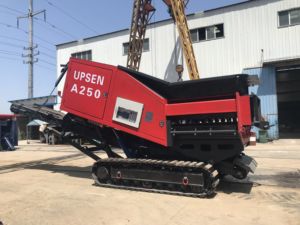 Mobil hantal atık ön parçalayıcı makine atık kauçuk lastikler endüstriyel çöp öğütücü - Product Image 5