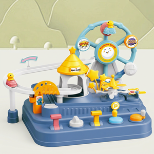 Juguete Educativo para Niños Pequeños, Aventura en la Ciudad, Rescate de Patos, Juego de Entrenamiento de Pensamiento, Pista Deslizante para Autos, Juego de Desafío de Aventura para Niños - Product Image 1