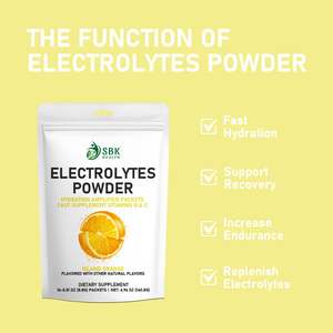 Paquete OEM de Polvo Electrolítico Sabor Naranja, Polvo de Hidratación Rápida, Suplemento de Vitaminas, Apoyo a la Recuperación, Aumento de la Resistencia - Product Image 3