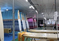 PF, venta al por mayor, mesa de pesca, tabla de Paddle inflable Sup, tabla de Surf para deportes acuáticos con asiento, soporte para caña de pescar