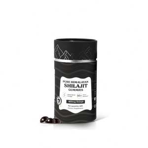 OEM Pure Himalayan Shilajit Gummies 1000mg Suplemento de salud a base de hierbas orgánicas para adultos en dosis de cápsula blanda - Product Image 1