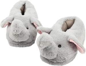 Sevimli peluş hayvan terlikleri kabarık sıcak peluş ev ayakkabıları yenilik yumuşak terlik karikatür hediyeler çocuklar için - Product Image 3