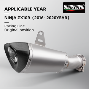 Se utiliza para el sistema de tubo de escape de posición original del sistema de escape <span class=keywords><strong>NINA</strong></span> ZX10R (2016-2020) Pista de carreras de motocicletas - Product Image 2