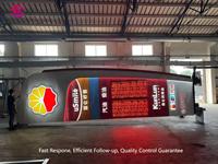 Panneau d'affichage de prix de station-service avec bandes LED pour voitures et hôpitaux - Couleur et taille personnalisables