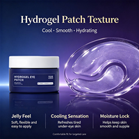 Patchs Hydrogel Contour des Yeux au Rétinol et Bakuchiol Anti-Poches – Réduit les Ridules, Hydrate, Améliore l'Élasticité, Estompe les Cernes