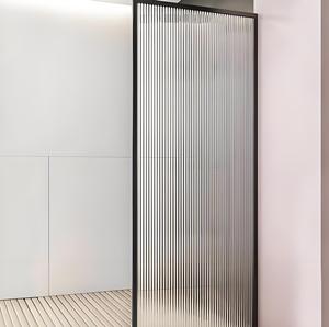 Changhong personalizzabile vetro ondulato temperato vetro scanalato camera da letto industriale ospedale scala <span class=keywords><strong>ingresso</strong></span> bagno - Product Image 3