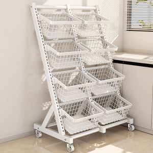 Estante de Almacenamiento de Toallas de Cocina de Doble Nivel, de Acero Inoxidable, Impermeable, Moderno, de Piso a Techo, con Diseño No Plegable - Product Image 1