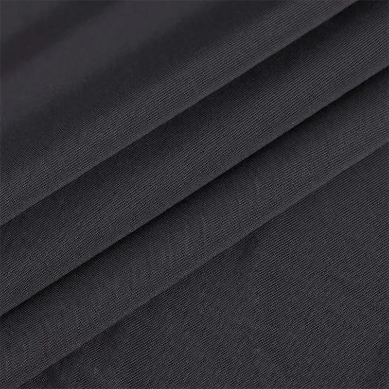 4 way stretch fabric milk silk fabric polyester spandex fabrics for clothing & Textile Raw Material