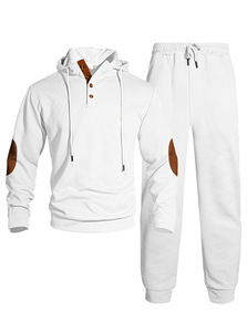 RUIQUWIN Conjunto Deportivo para Hombre al por Mayor, Pantalones Deportivos Resistentes al Viento y Sudadera con Capucha, Tallas Grandes, Trajes Deportivos Casuales para el Uso Diario - Product Image 3