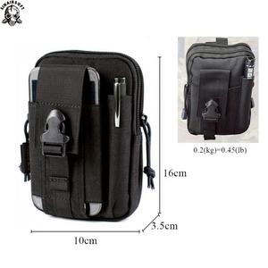 Pochette tactique multifonction robuste pour survie en extérieur, sac banane en nylon imperméable Molle pour outils de sauvetage - Product Image 2