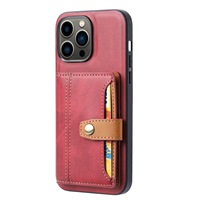 Étui pour téléphone iphone 15 pro avec étui autocollant imprimé veau sac à cartes pour étui pour iPhone 15 Pro Max