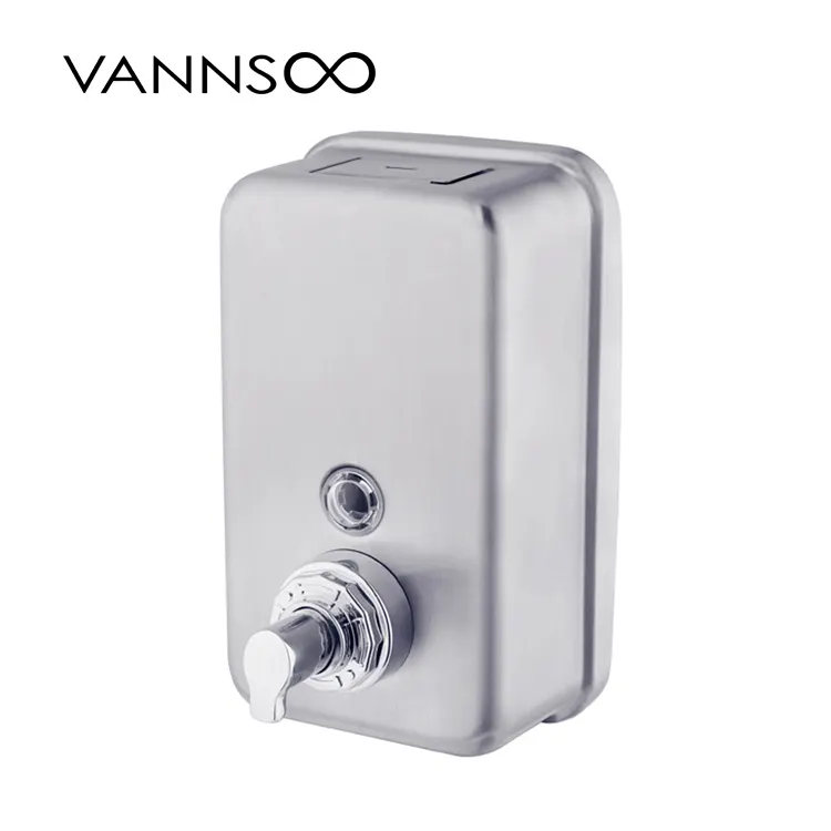 VANNSOO Zhejing Yuyao Wall Mounted Stainless Steel Foam Soap Dispenser