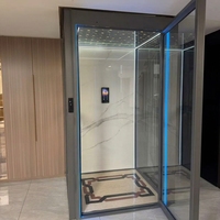 Porte d'entrée électrique grise simple pour maison et villa, fonctionnement stable, anti-usure et anti-rouille, finition soignée, taille personnalisée