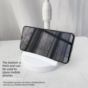 ขายึดโคมไฟเล็บ LED 360 องศา ขายึดเครื่องแบบหมุนได้ ที่ยึดคลิปไฟยูวี สามารถวางโทรศัพท์มือถือได้ - Product Image 4