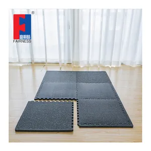 Équité Fitness personnalisé épais carreaux en caoutchouc de gymnastique/tapis de sol de sport durable tapis de sol en caoutchouc de gymnastique Epdm