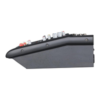 Mezclador de Audio USB Profesional Mini Metálico Lane PMX-402D de 4 Canales con Efectos de Retraso y Mezcla Integrados, Bluetooth para DJ de Escenario