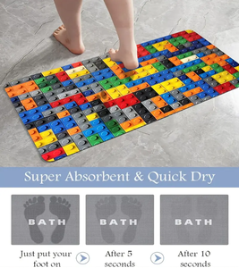 Mantel Individual Rectangular de Cuero con Estampado Floral, Estilo Contemporáneo Creativo, Ecológico, Color Personalizado en Contraste, Artículos para el Hogar - Product Image 2