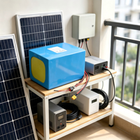 Paket Baterai LiFePo4 51.2V 25Ah Khusus untuk Penyimpanan Energi Perkakas Listrik