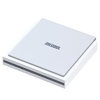 Mecool KM2 PLUS DELUXE Meilleure boîte TV Android 11 certifiée 4 Go 32 Go 1000M LAN WIFI 6 4K Stream Set-top TV BOX