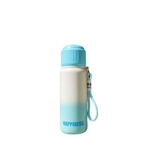 Gradient Insulated Water Bottle With Carrying Strap Leak Proof For Outdoor Sports And Travel 500Ml - Product Image 5