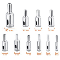 Mata Bor Keramik CSD OEM Khusus untuk Bor Listrik, Aksesoris Bor 28mm Inti Berlian Brazed, Garansi 1 Tahun