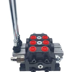 วาล์วควบคุมหลายทางแบบแมนนวล รุ่น DCV60 อัตราการไหลสูงสุด 60 ลิตร สำหรับรถทำความสะอาด ขจัดสิ่งกีดขวาง รถขุด - Product Image 1