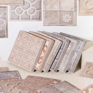 Bloc de Notas Adhesivas, 50 Unidades por Paquete, Serie Barcelona, Diseño de Azulejos Falsos, Material Básico, Planificador, Notas Adhesivas Decorativas - Product Image 1