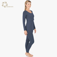 Vêtements de nuit de maternité Pijama en bambou Lactancia Ensemble de pyjama de maternité Pyjama d'allaitement en coton biologique Pyjama d'allaitement