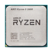 NEW AMD 5 2600 R5 2600 3.4GHz-3.9GHz Six-Core 16MB 65W Socket AM4 Desktop CPU Processor CPU
