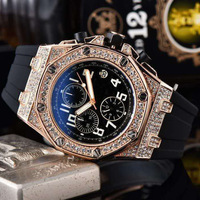 Montre Homme Fenyi en Silicone et Alliage de Verre à Quartz, Classique Originale de Haute Qualité, Décontractée, Incrustée de Diamants, pour Garçons - Vente en Gros