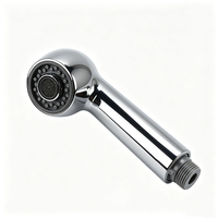 Pommeau de douche portable en ABS chromé, résistant à la corrosion, personnalisable OEM pour équipement de salle de bain commerciale