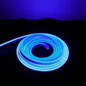 IP65 lampu Led Neon fleksibel kustom 220V 360 derajat tahan air dekorasi luar ruangan lampu Strip Neon