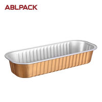 Récipient alimentaire en feuille d'aluminium pour l'extérieur Barbecue utilisant un petit récipient en papier d'aluminium Récipients alimentaires portables en feuille d'aluminium