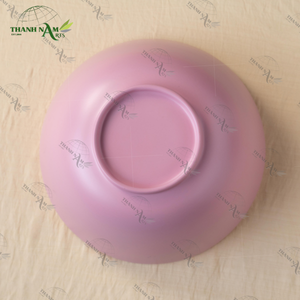 Cuenco redondo de bambú coloreado de alta calidad con logotipo personalizado/color al por mayor, comedor, cocina, fiesta, diseño clásico - Product Image 5