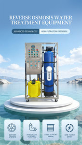อุปกรณ์บำบัดน้ำระบบ Reverse Osmosis อัตโนมัติเต็มรูปแบบ 500 ลิตร/ชั่วโมง, อุปกรณ์กรองและทำน้ำให้บริสุทธิ์ประสิทธิภาพสูง - Product Image 1